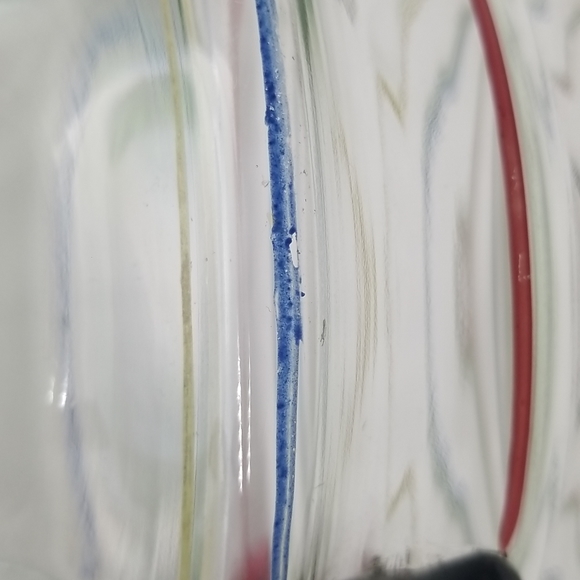 Uranium Depression Banded Water Pitcher - Picture 16 of 16